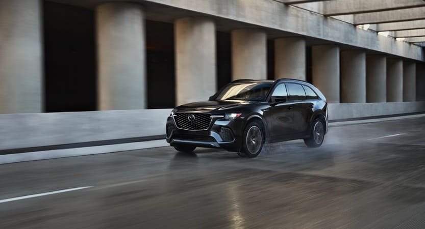 2025 Mazda CX-70 PHEV. Eléctrico para viajes cortos. Híbrido para los más largos.