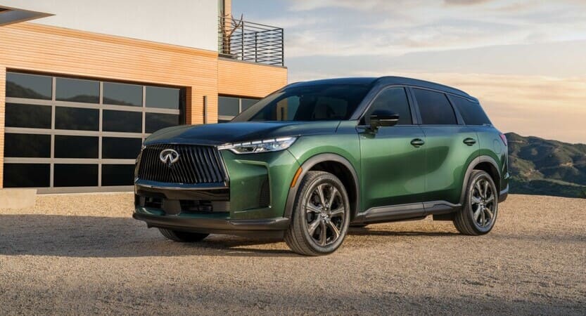 Infiniti QX60, un SUV mediano de lujo orientado a la familia.
